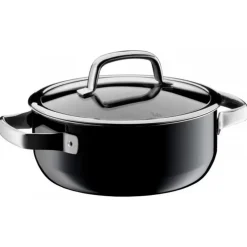 Cacerola baja de hierro FusionTec Mineral Black WMF