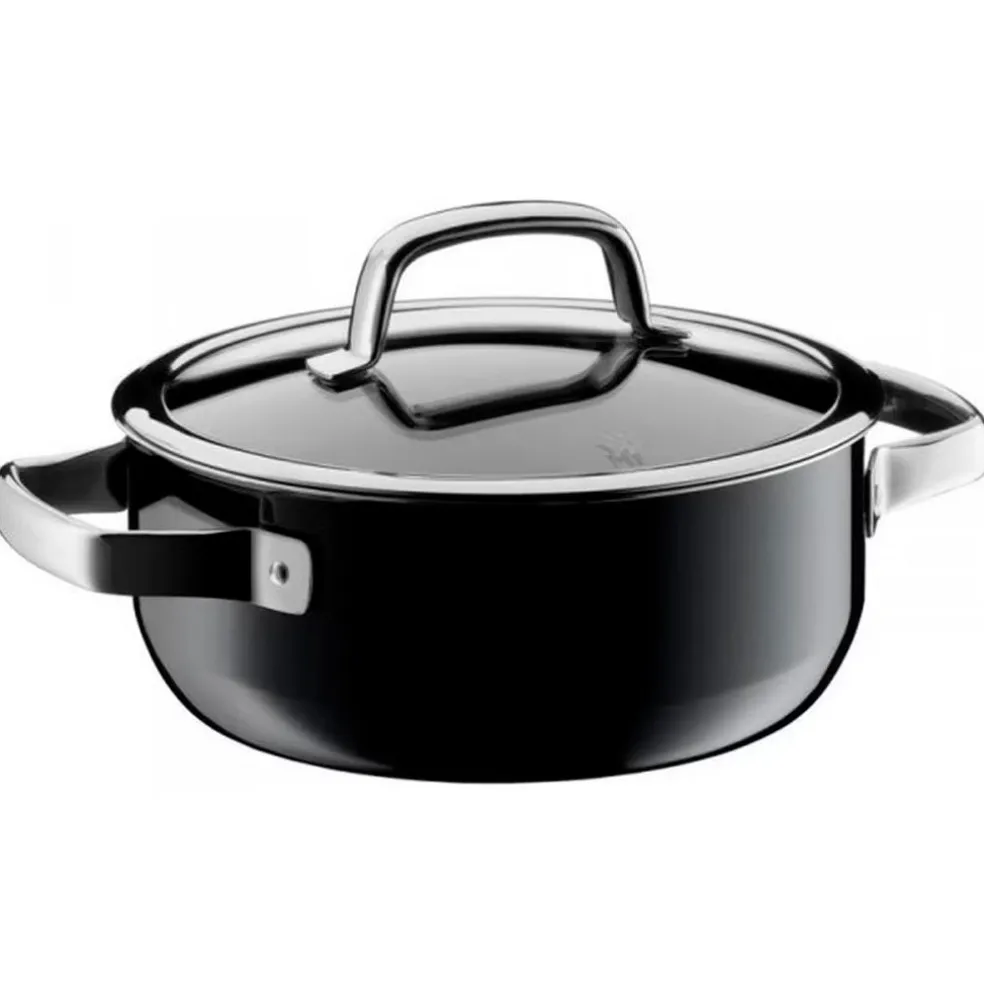 Cacerola baja de hierro FusionTec Mineral Black WMF