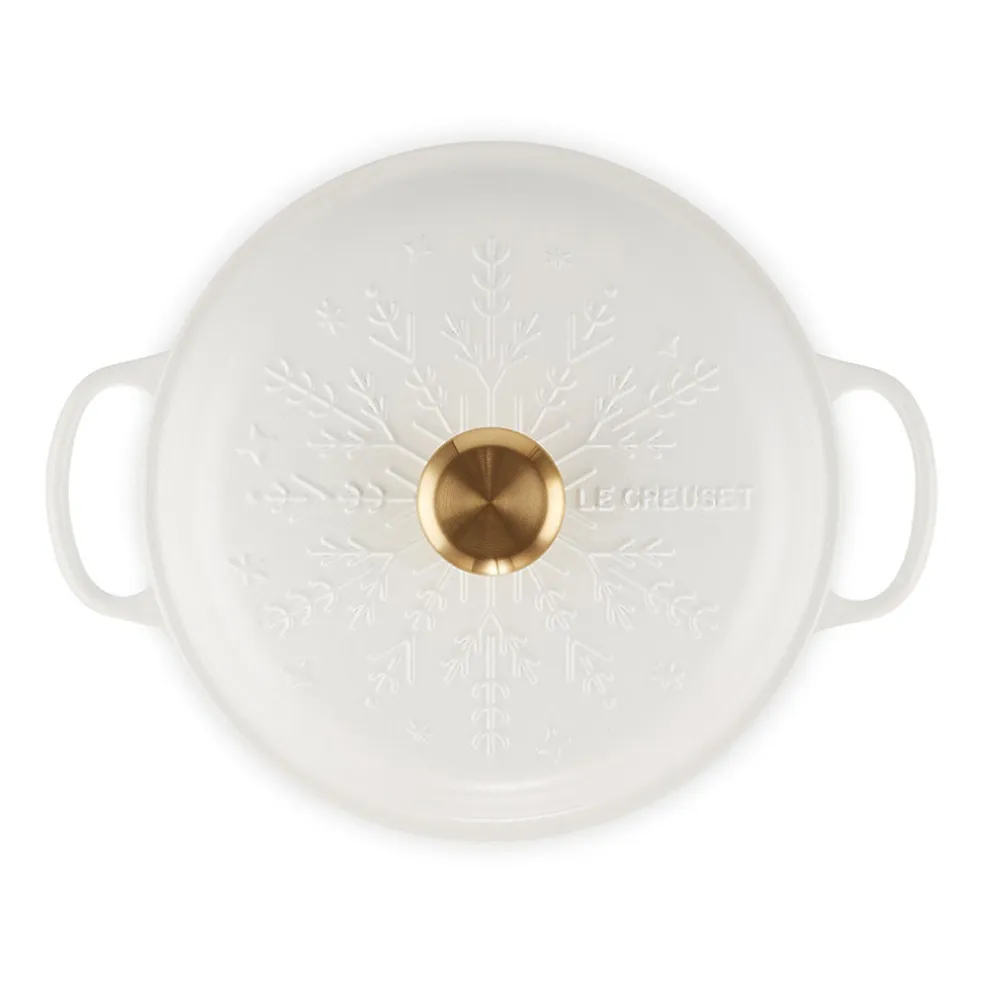 Cacerola baja de hierro Le Creuset ¡Edición Navidad!