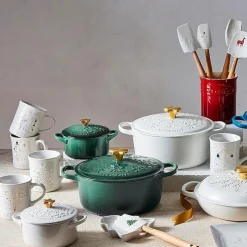 Cacerola baja de hierro Le Creuset ¡Edición Navidad!