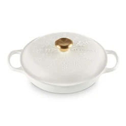 Cacerola baja de hierro Le Creuset ¡Edición Navidad!
