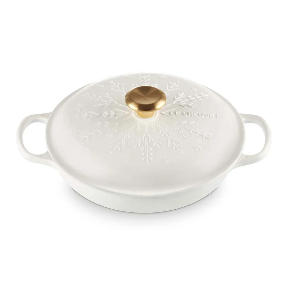 Cacerola baja de hierro Le Creuset ¡Edición Navidad!