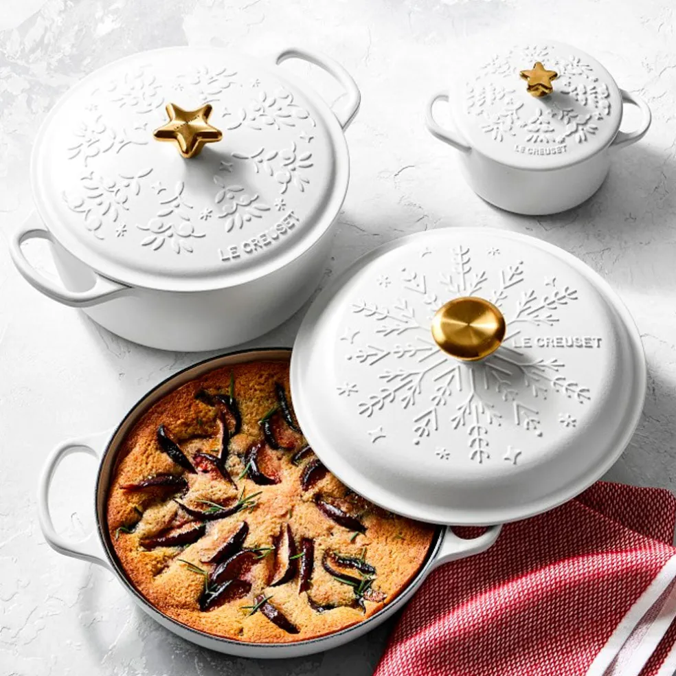 Cacerola baja de hierro Le Creuset ¡Edición Navidad!