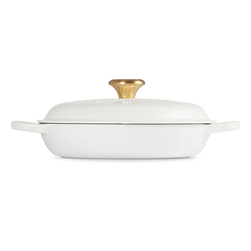 Cacerola baja de hierro Le Creuset ¡Edición Navidad!