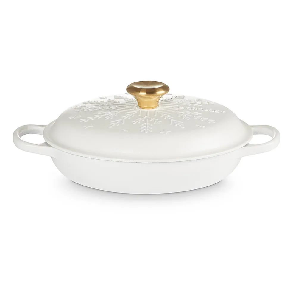 Cacerola baja de hierro Le Creuset ¡Edición Navidad!