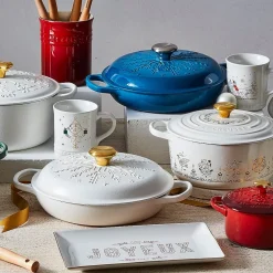 Cacerola baja de hierro Le Creuset ¡Edición Navidad!
