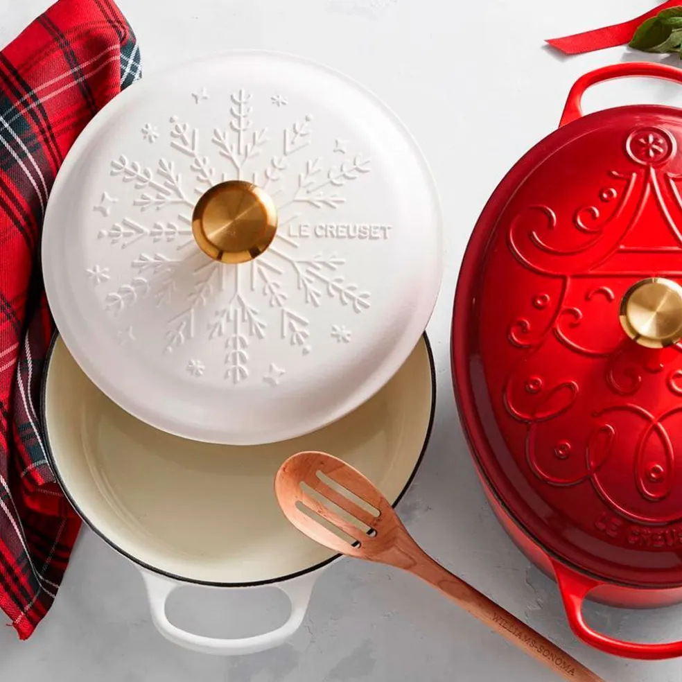 Cacerola baja de hierro Le Creuset ¡Edición Navidad!