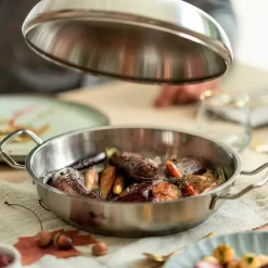 Cacerola baja tipo paellera 28cm de acero inox Original-Profi Collection® Fissler
