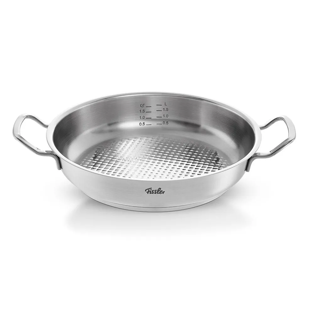 Cacerola baja tipo paellera 28cm de acero inox Original-Profi Collection® Fissler
