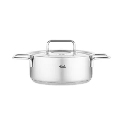 Cacerola con tapa de acero inoxidable Pure Fissler