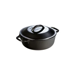 Cacerola con tapa tipo cocotte de hierro fundido Lodge