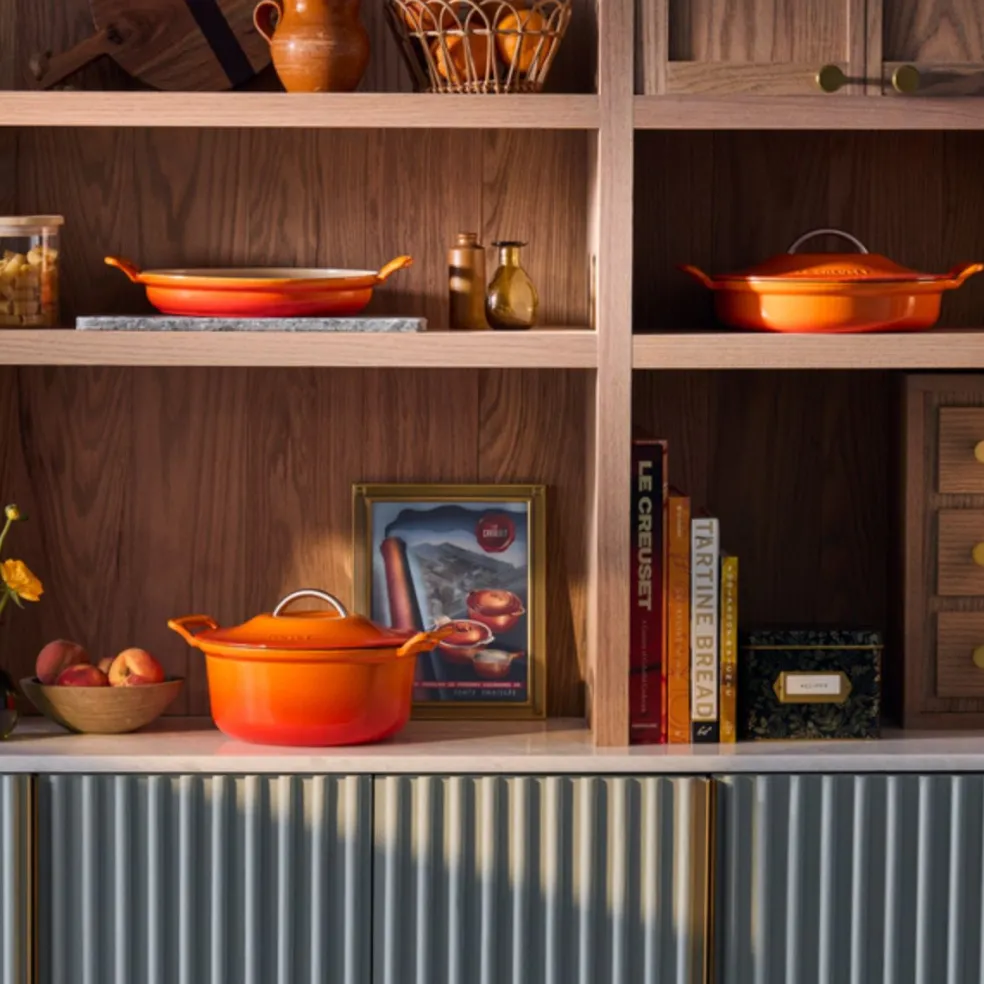 Cacerola multifunción oval de hierro fundido Modern Heritage Le Creuset