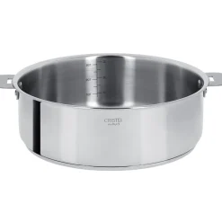 Cacerola y sauté de acero inoxidable multicapa Casteline Cristel