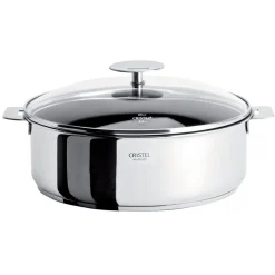 Cacerola y sauté de acero inoxidable multicapa Casteline Cristel