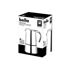 Cafetera Bra Bella de acero inoxidable
