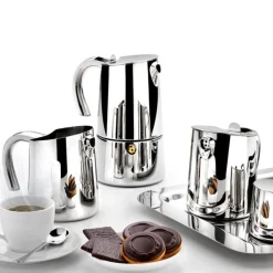 Cafetera Bra Bella de acero inoxidable