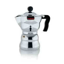 Cafetera de aluminio fundido Moka Alessi