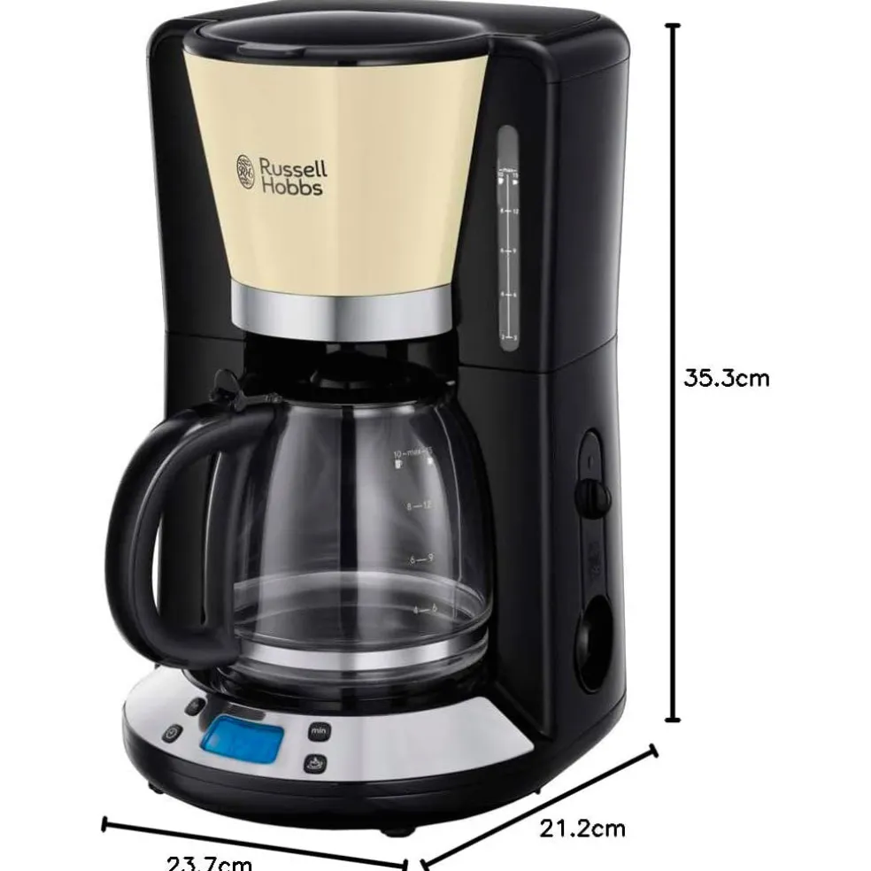 Cafetera de goteo Colours Plus Russell Hobbs