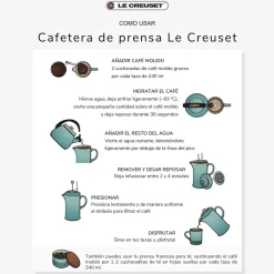 Cafetera de prensa Le Creuset