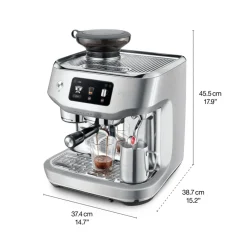 Cafetera espresso automática con molinillo y pantalla táctil The Oracle™ Dual Boiler Sage