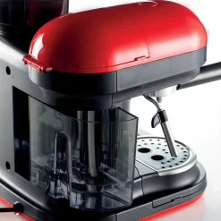 Cafetera Espresso Moderna con molinillo Ariete