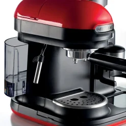 Cafetera Espresso Moderna con molinillo Ariete