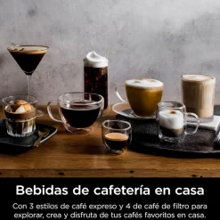 Cafetera Expresso 3 en 1 Ninja Luxe Café Premier ES601 Ninja®