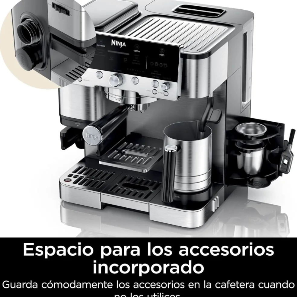 Cafetera Expresso 3 en 1 Ninja Luxe Café Premier ES601 Ninja®