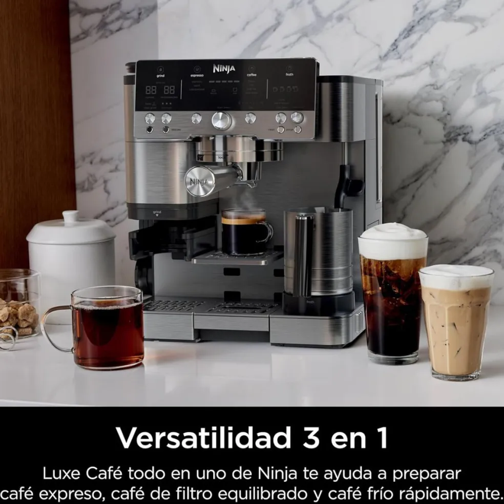 Cafetera Expresso 3 en 1 Ninja Luxe Café Premier ES601 Ninja®