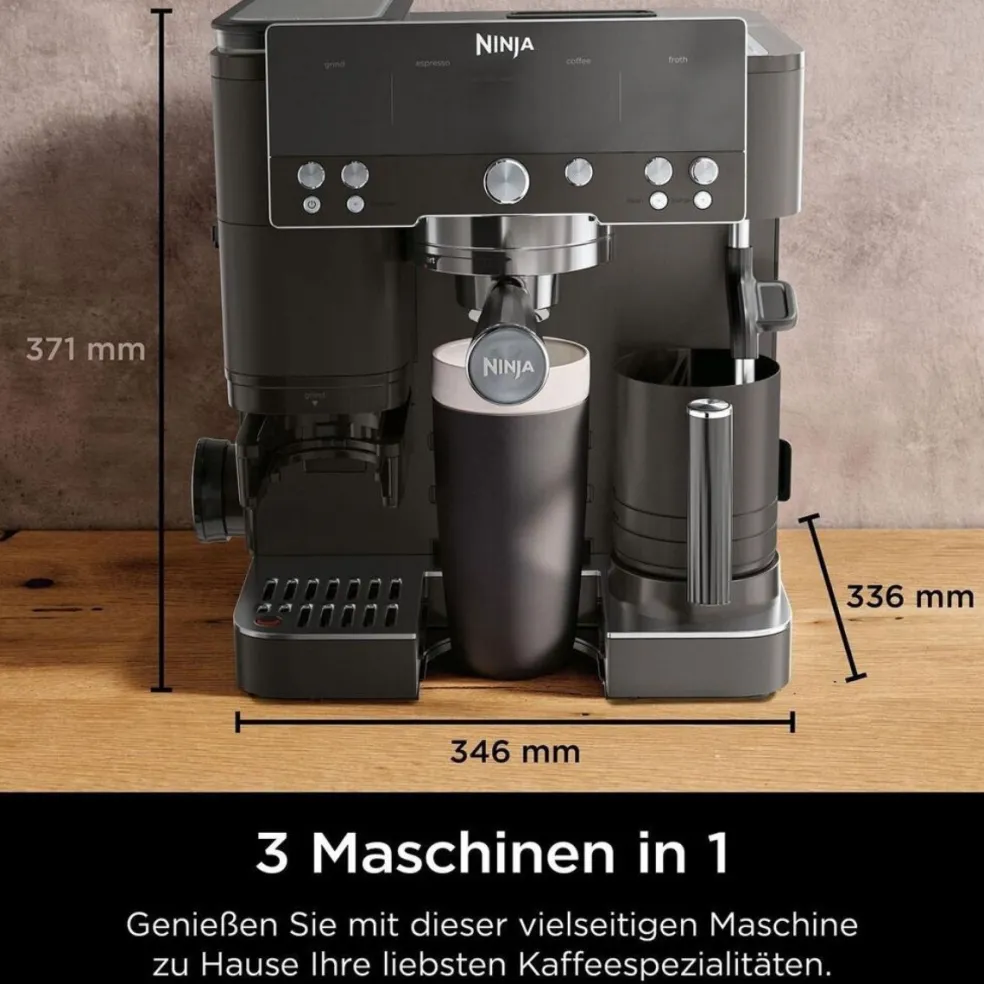 Cafetera Expresso 3 en 1 Ninja Luxe Café Premier ES601 Ninja®