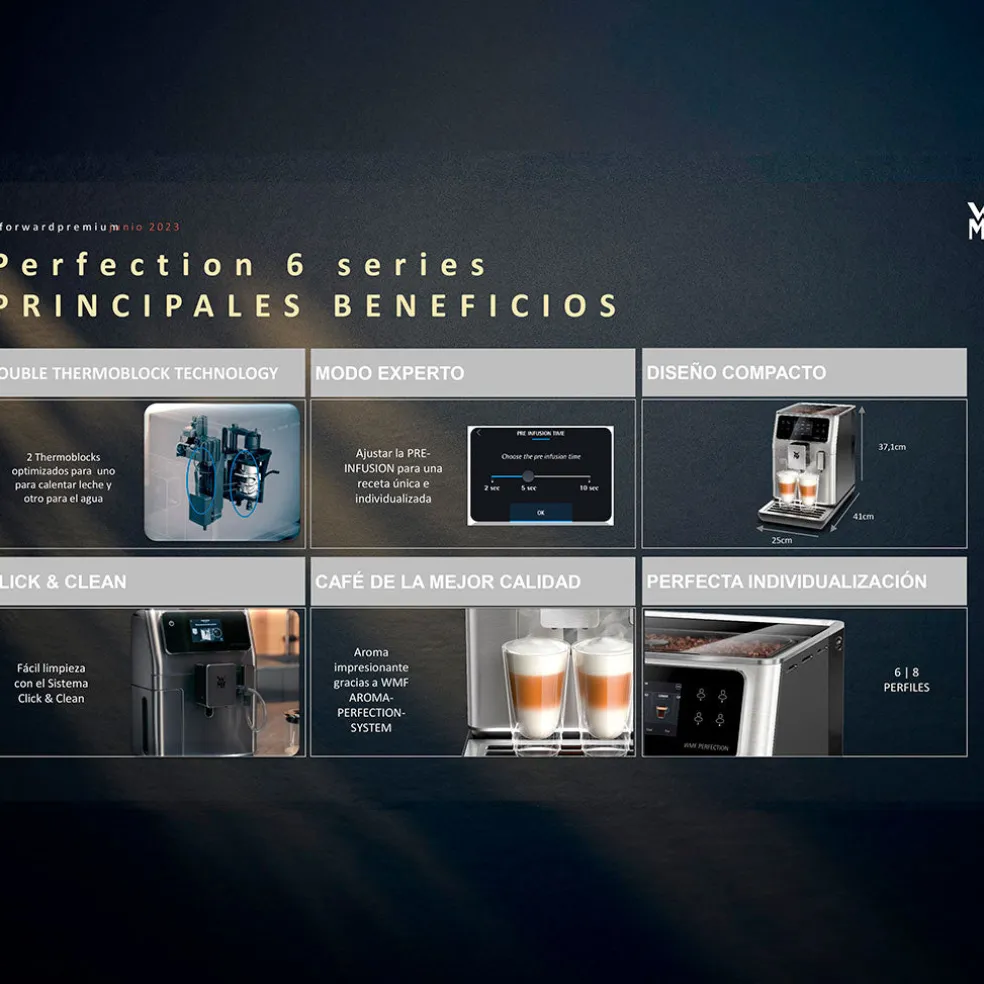 Cafetera Full Auto Perfection 860 WMF