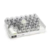 Caja set de 35 boquillas de acero inoxidable De Buyer