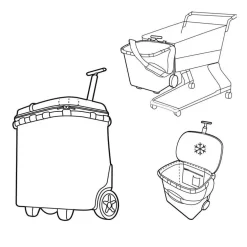 Carrito de compra isotérmico Carrycruiser Reisenthel