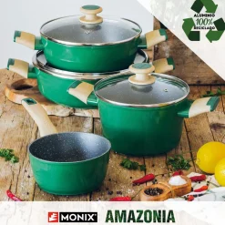 Cazo antiadherente Amazonia Monix