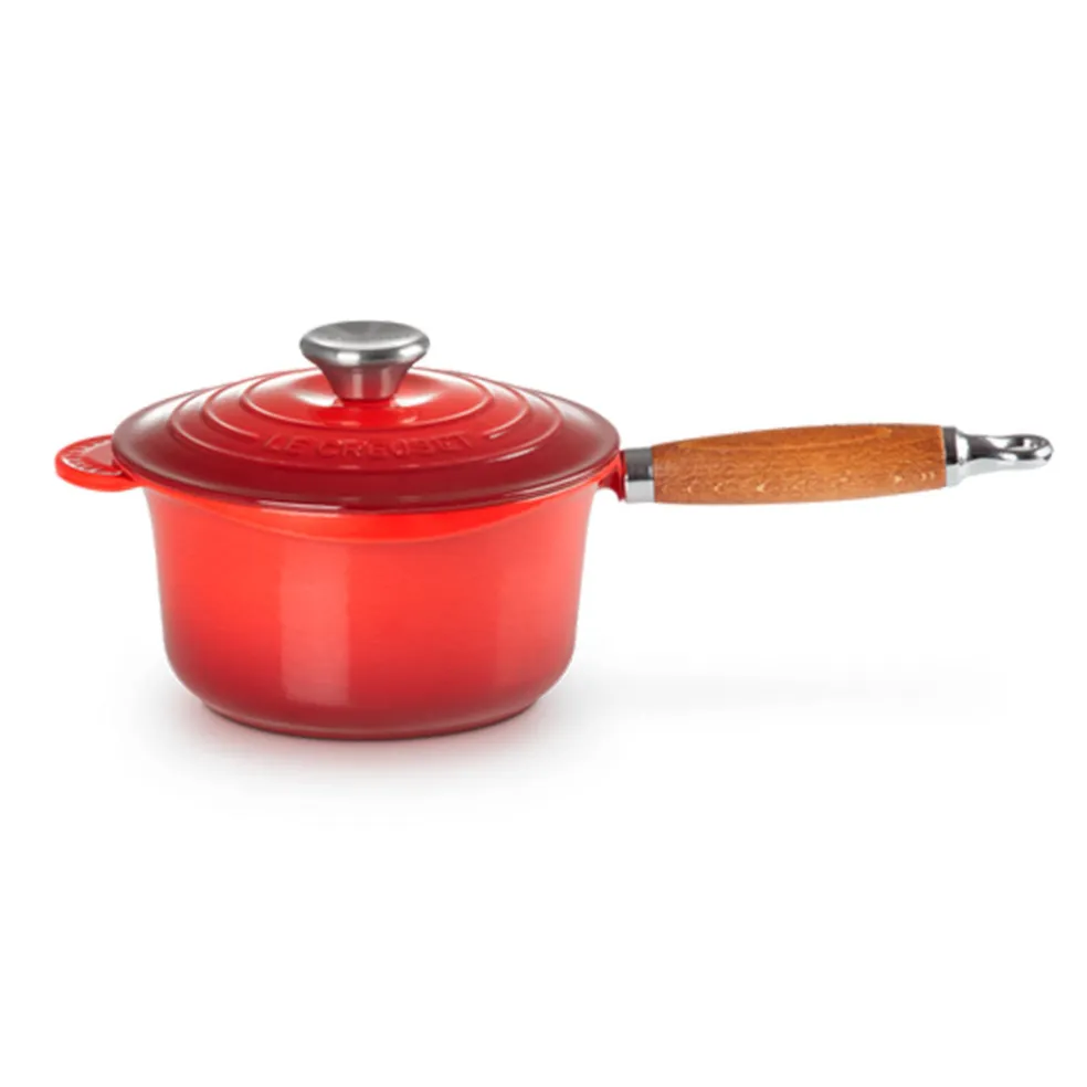 Cazo con mango de madera 18cm Le Creuset