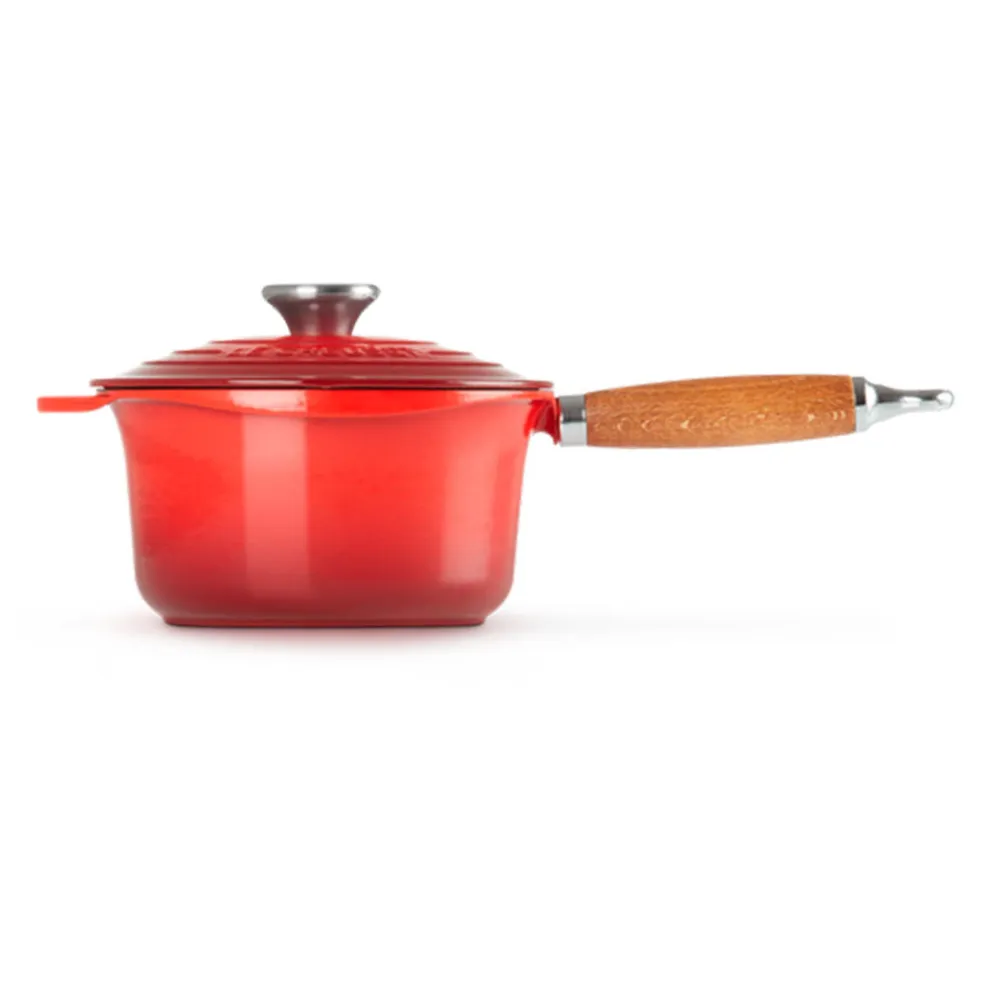 Cazo con mango de madera 18cm Le Creuset