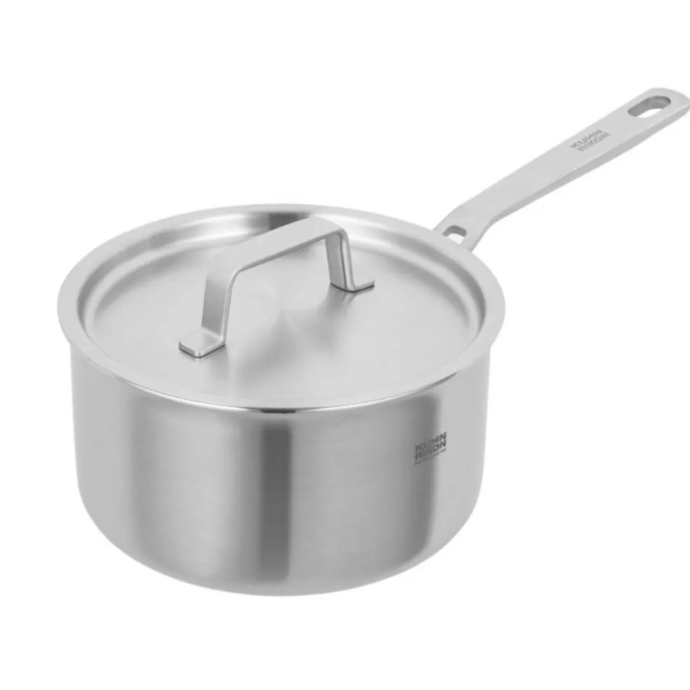 Cazo con tapa de acero inoxidable 5 capas Fiveply Kuhn Rikon