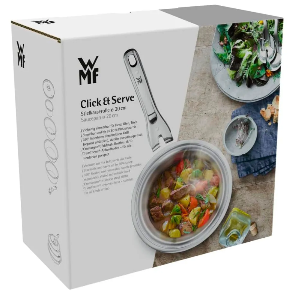 Cazo de acero inox (sin mango) Click & Serve WMF