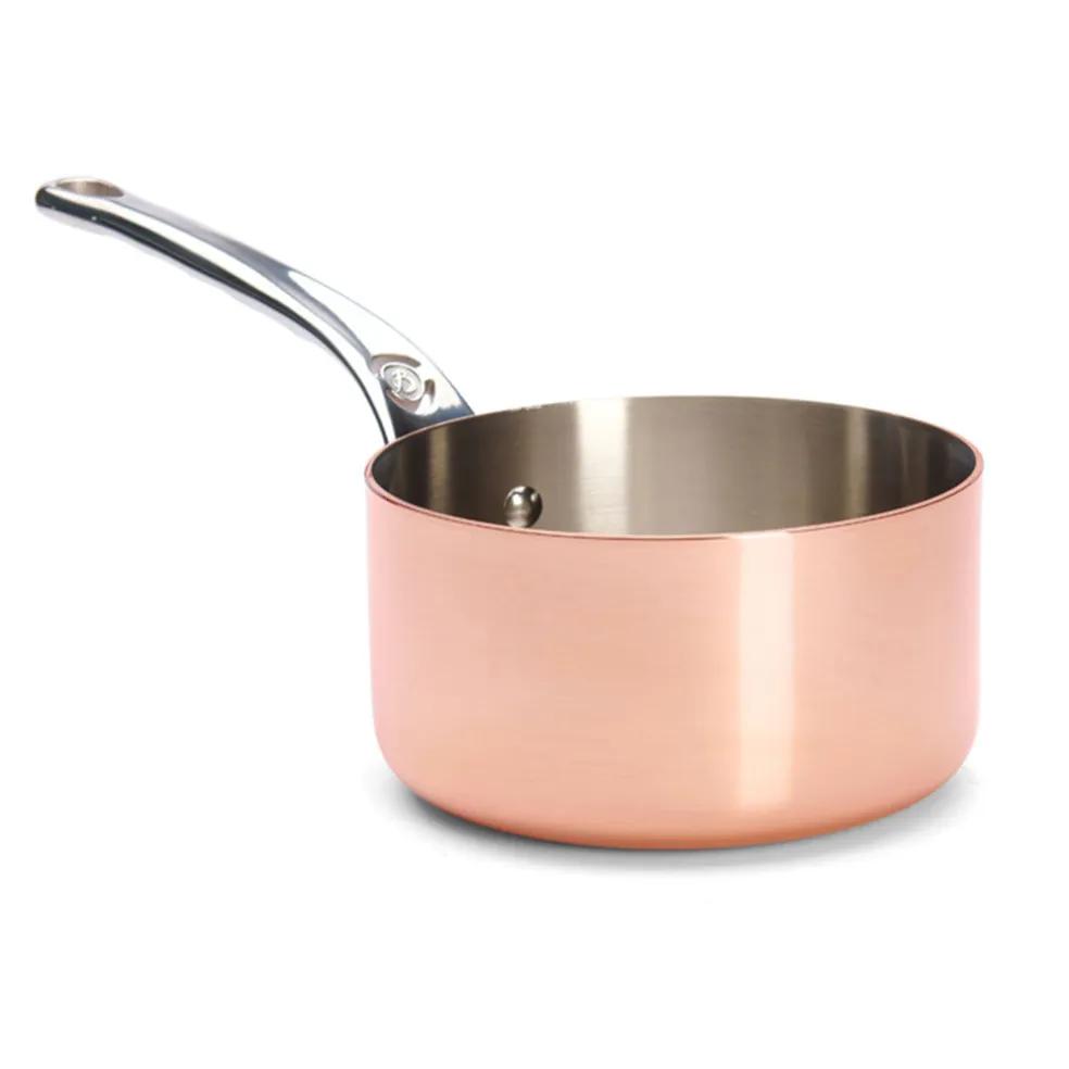 Cazo de cobre Inocuivre con mango de inox De Buyer