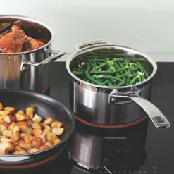 Cazo premium con tapa de Le Creuset
