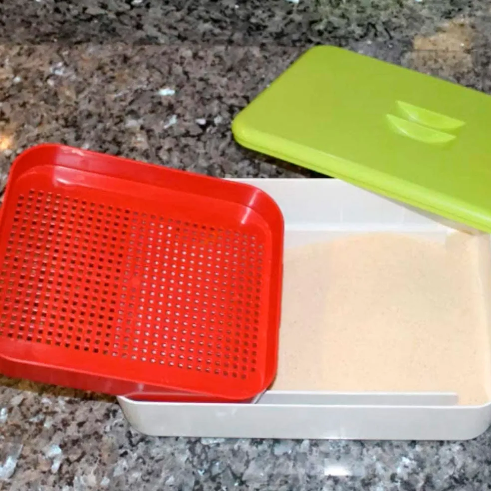Cedazo para empanar o enharinar La Croquetera