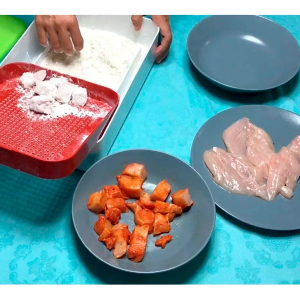 Cedazo para empanar o enharinar La Croquetera