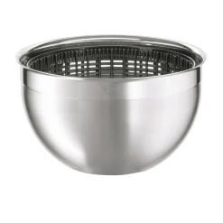 Centrifugadora de acero inoxidable con tapa de vidrio Rösle
