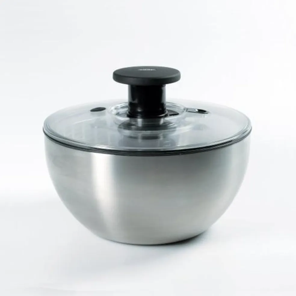 Centrifugadora para ensaladas de acero inoxidable OXO