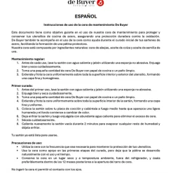 Cera de curado y mantenimiento De Buyer