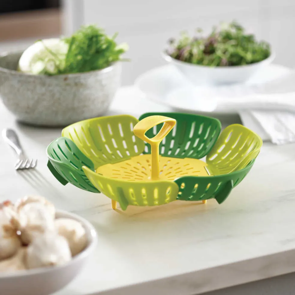 Cesta de vapor plegable Bloom Joseph Joseph