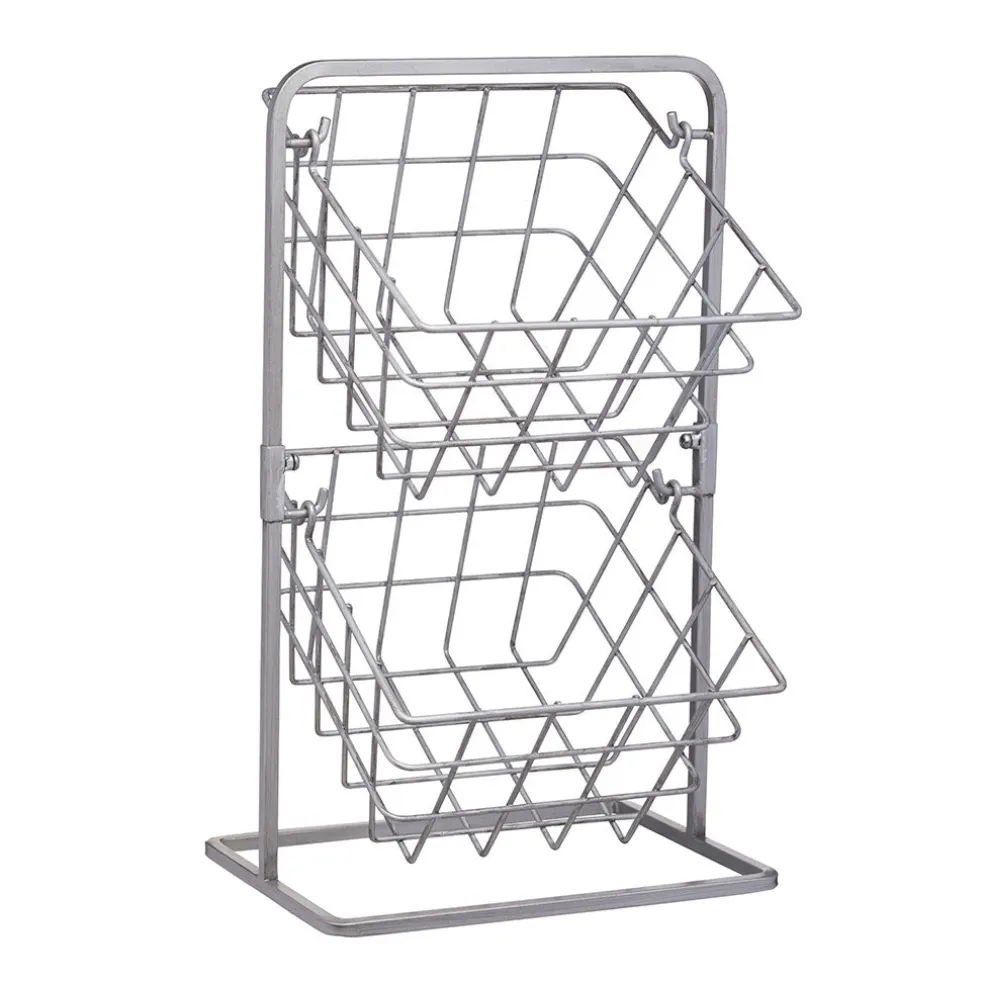 Cesta metálica de dos niveles Industrial Kitchen de KitchenCraft
