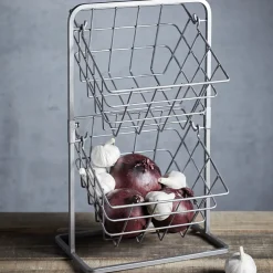 Cesta metálica de dos niveles Industrial Kitchen de KitchenCraft
