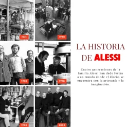 Cesto redondo de alambre Alessi