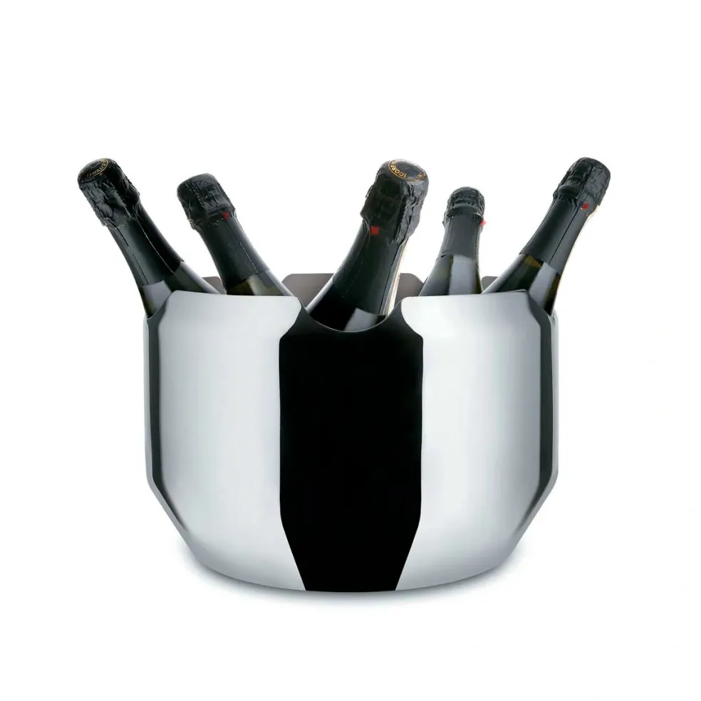 Champañera de acero inoxidable Noè Giulio Lacchetti Alessi